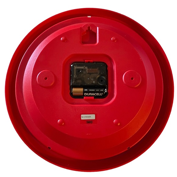 Vintage Mickey Mouse Lorus Quartz Wall Clock Japan The Walt Disney Company Works - Picture 4 of 10